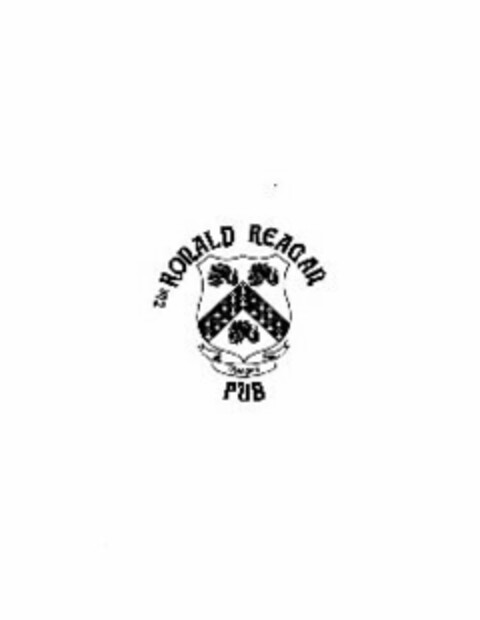 THE RONALD REAGAN REAGAN PUB Logo (USPTO, 21.09.2009)