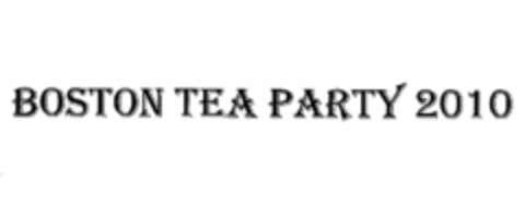 BOSTON TEA PARTY 2010 Logo (USPTO, 09.02.2010)