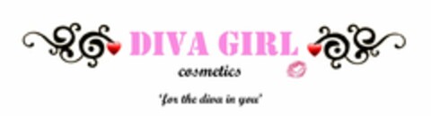 DIVA GIRL COSMETICS 'FOR THE DIVA IN YOU' Logo (USPTO, 09.04.2010)