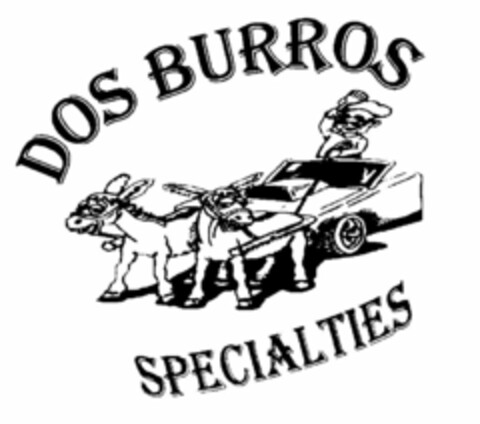 DOS BURROS SPECIALTIES Logo (USPTO, 08/12/2010)