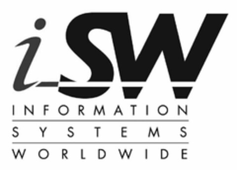 I_SW INFORMATION SYSTEMS WORLDWIDE Logo (USPTO, 06.10.2010)