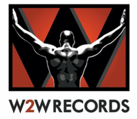 W W2W RECORDS Logo (USPTO, 08/09/2011)