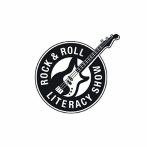 ROCK & ROLL LITERACY SHOW Logo (USPTO, 23.08.2011)