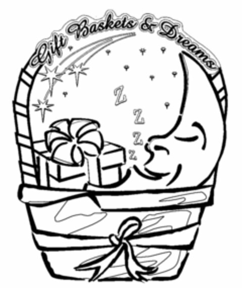 GIFT BASKETS & DREAMS ZZZZ Logo (USPTO, 24.08.2011)