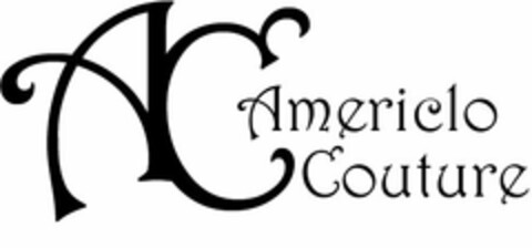 AC AMERICLO COUTURE Logo (USPTO, 08.09.2011)