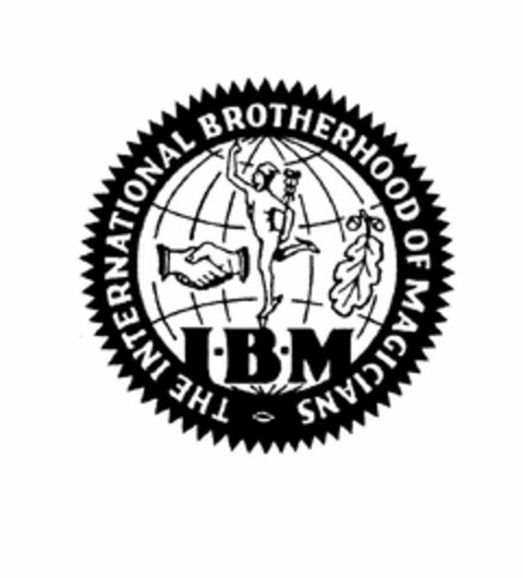 THE INTERNATIONAL BROTHERHOOD OF MAGICIANS IBM Logo (USPTO, 13.09.2011)