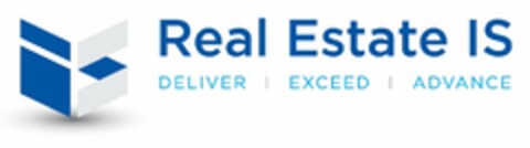 IS REAL ESTATE IS DELIVER EXCEED ADVANCE Logo (USPTO, 18.10.2011)