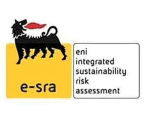 E-SRA ENI INTEGRATED SUSTAINABILITY RISK ASSESSMENT Logo (USPTO, 22.03.2012)