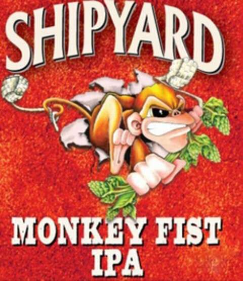 SHIPYARD MONKEY FIST IPA Logo (USPTO, 12.05.2012)