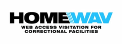 HOMEWAV WEB ACCESS VISITATION FOR CORRECTIONAL FACILITIES Logo (USPTO, 11.10.2012)