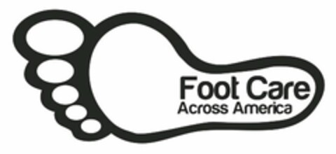 FOOT CARE ACROSS AMERICA Logo (USPTO, 29.04.2013)