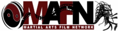 MAFN MARTIAL ARTS FILM NETWORK Logo (USPTO, 09.08.2013)