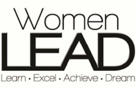 WOMEN LEAD LEARN · EXCEL · ACHIEVE · DREAM Logo (USPTO, 11/22/2013)