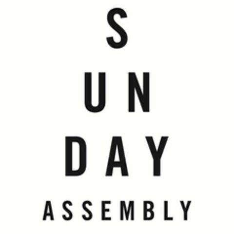 SUNDAY ASSEMBLY Logo (USPTO, 02/24/2014)