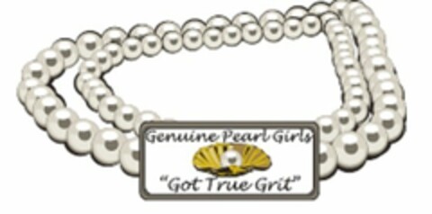 GENUINE PEARL GIRLS "GOT TRUE GRIT" Logo (USPTO, 12.03.2014)