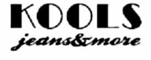 KOOLS JEANS&MORE Logo (USPTO, 13.03.2014)