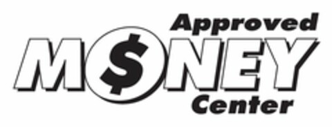 APPROVED MONEY CENTER Logo (USPTO, 04/03/2014)