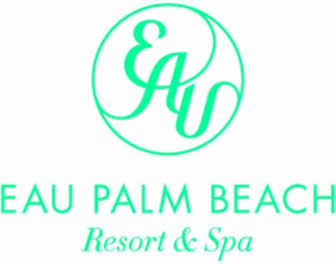 EAU EAU PALM BEACH RESORT & SPA Logo (USPTO, 04/17/2014)