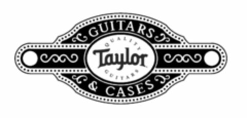 GUITARS QUALITY TAYLOR GUITARS & CASES Logo (USPTO, 09/16/2014)