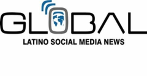 GLOBAL LATINO SOCIAL MEDIA NEWS Logo (USPTO, 22.09.2014)