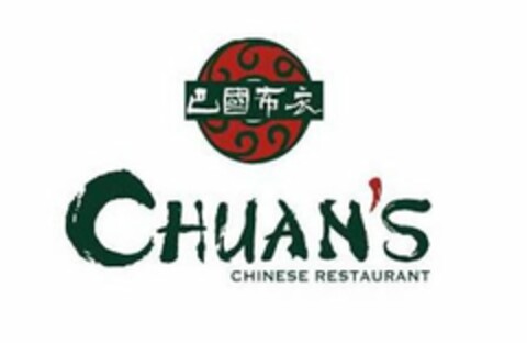 CHUAN'S CHINESE RESTAURANT Logo (USPTO, 13.02.2015)