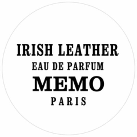 IRISH LEATHER EAU DE PARFUM MEMO PARIS Logo (USPTO, 02/17/2015)