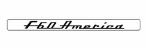 F60 AMERICA Logo (USPTO, 02/26/2015)