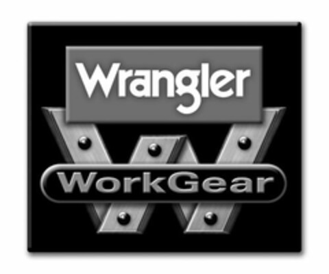 WRANGLER W WORK GEAR Logo (USPTO, 04/29/2015)