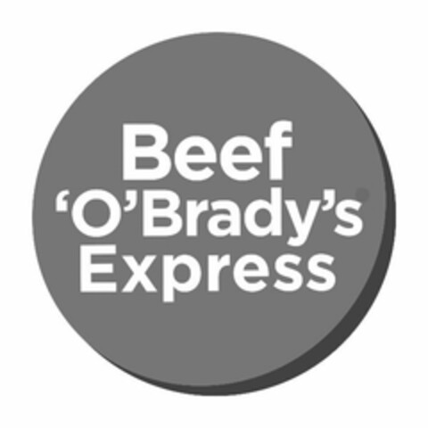 BEEF 'O' BRADY'S EXPRESS Logo (USPTO, 04/18/2016)