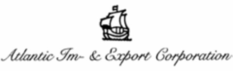 ATLANTIC IM- & EXPORT CORPORATION Logo (USPTO, 03/08/2017)