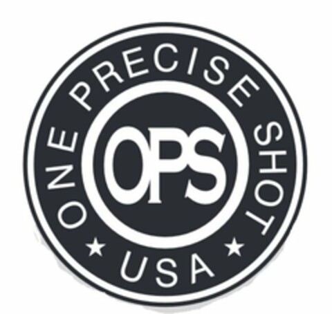 OPS ONE PRECISE SHOT * USA* Logo (USPTO, 04/19/2017)