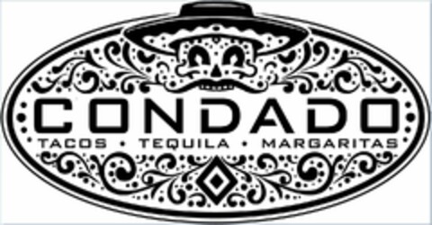 CONDADO TACOS TEQUILA MARGARITAS Logo (USPTO, 02.06.2017)