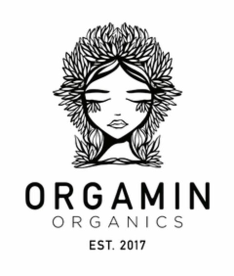 ORGAMIN ORGANICS EST. 2017 Logo (USPTO, 05.06.2017)