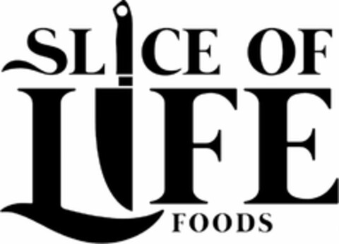 SLICE OF LIFE FOODS Logo (USPTO, 22.06.2017)