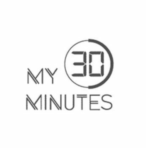 MY 30 MINUTES Logo (USPTO, 16.10.2017)