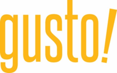 GUSTO! Logo (USPTO, 10/29/2017)