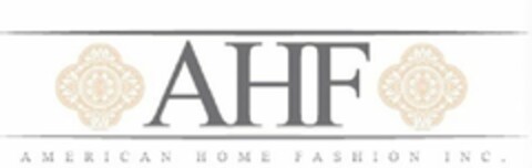 AHF AMERICAN HOME FASHION INC. Logo (USPTO, 01/22/2018)