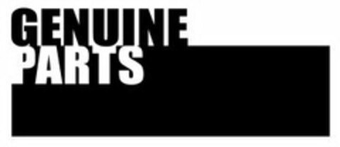 GENUINE PARTS Logo (USPTO, 29.01.2018)