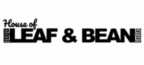 HOUSE OF LEAF & BEAN Logo (USPTO, 08/27/2018)