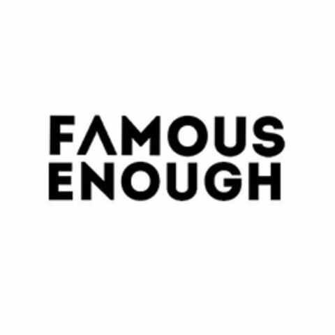 FAMOUS ENOUGH Logo (USPTO, 02.10.2018)