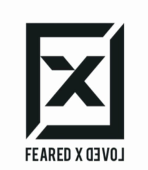 FEARED X LOVED Logo (USPTO, 30.01.2019)