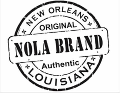 NOLA BRAND NEW ORLEANS ORIGINAL AUTHENTIC LOUISIANA Logo (USPTO, 07.02.2019)