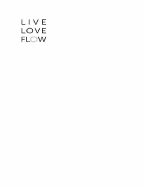 LIVE LOVE FLOW Logo (USPTO, 22.05.2019)