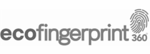 ECOFINGERPRINT360º Logo (USPTO, 18.12.2019)