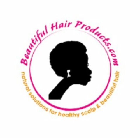 BEAUTIFULHAIRPRODUCTS.COM - NATURAL SOLUTIONS FOR HEALTHY SCALP & BEAUTIFUL HAIR Logo (USPTO, 11.06.2020)