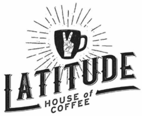 LATITUDE HOUSE OF COFFEE Logo (USPTO, 07/16/2020)