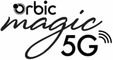 ORBIC MAGIC 5G Logo (USPTO, 08/06/2020)