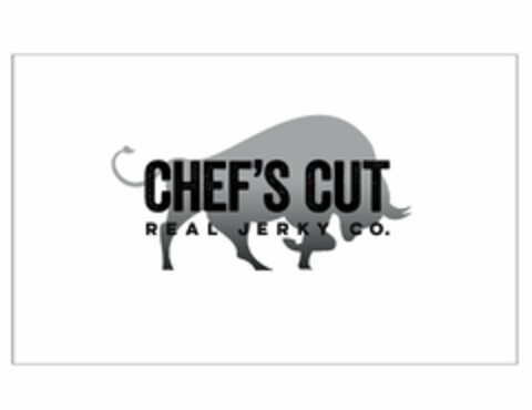 CHEF'S CUT REAL JERKY CO. Logo (USPTO, 27.08.2020)
