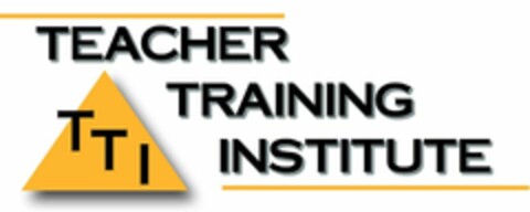 TTI TEACHER TRAINING INSTITUTE Logo (USPTO, 06/24/2009)