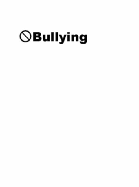 NO BULLYING Logo (USPTO, 04.12.2009)